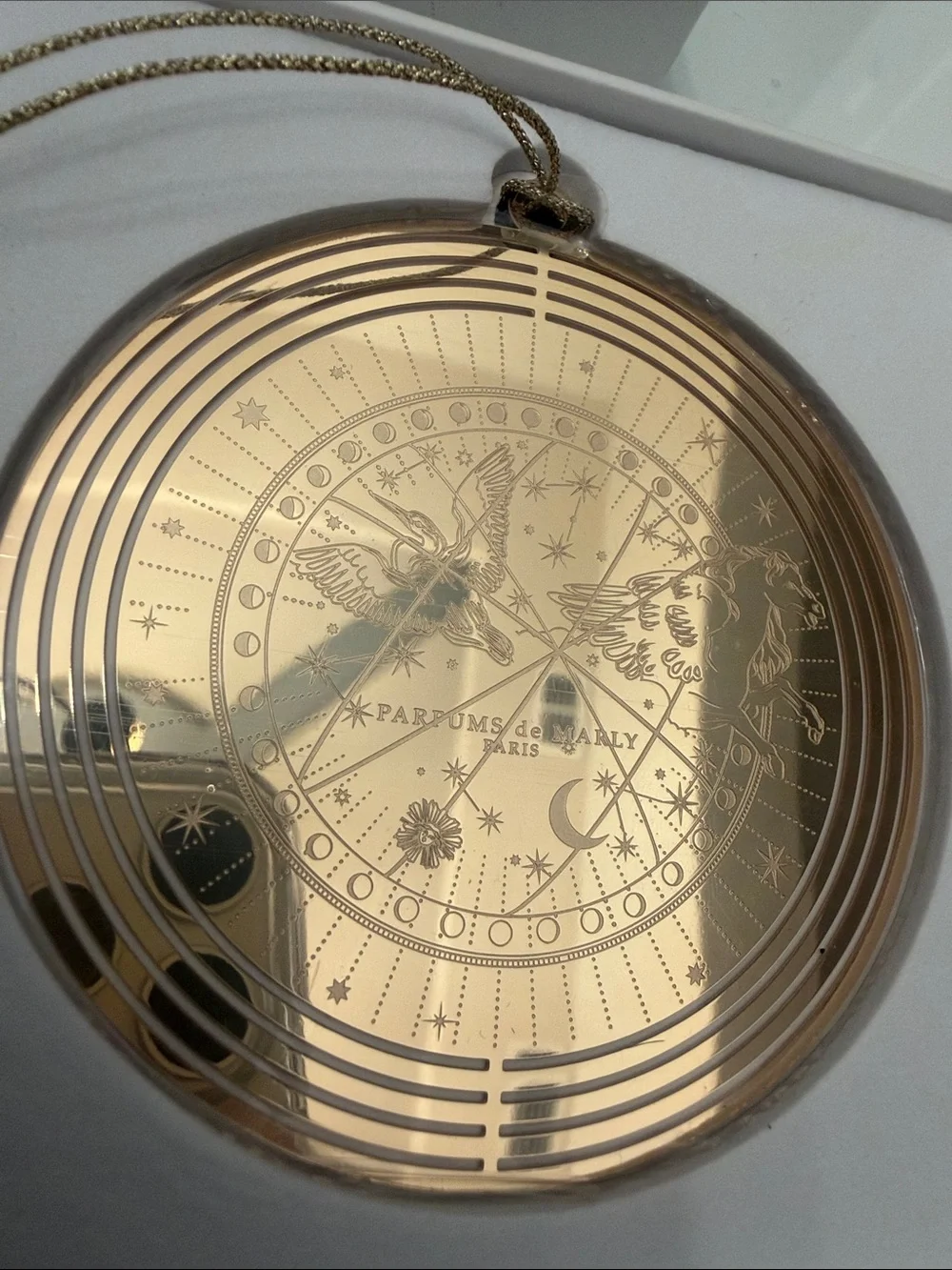 Parfums de Marly Gold Zodiac Ornament - Gold